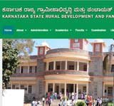 Karnataka State Rural Development and Panchayat Raj University logo