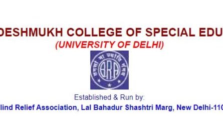 Durgabai Deshmukh College of Special Education