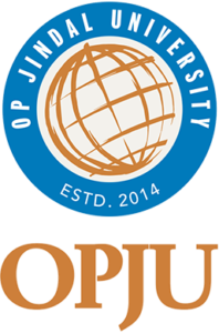 OP Jindal University Raigarh logo