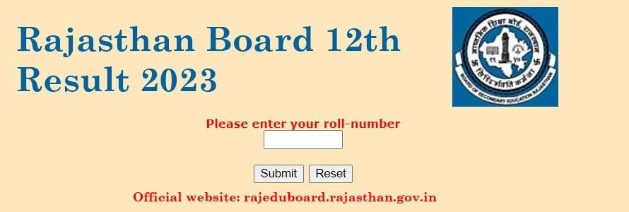 RBSE Rajasthan Board Class 12th Result 2024 Out: Check result @rajeduboard.rajasthan.gov.in