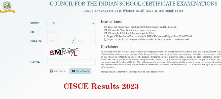 ICSE 10th Result 2024 Out: Check ICSE 10th Result 2024 at cisce.org