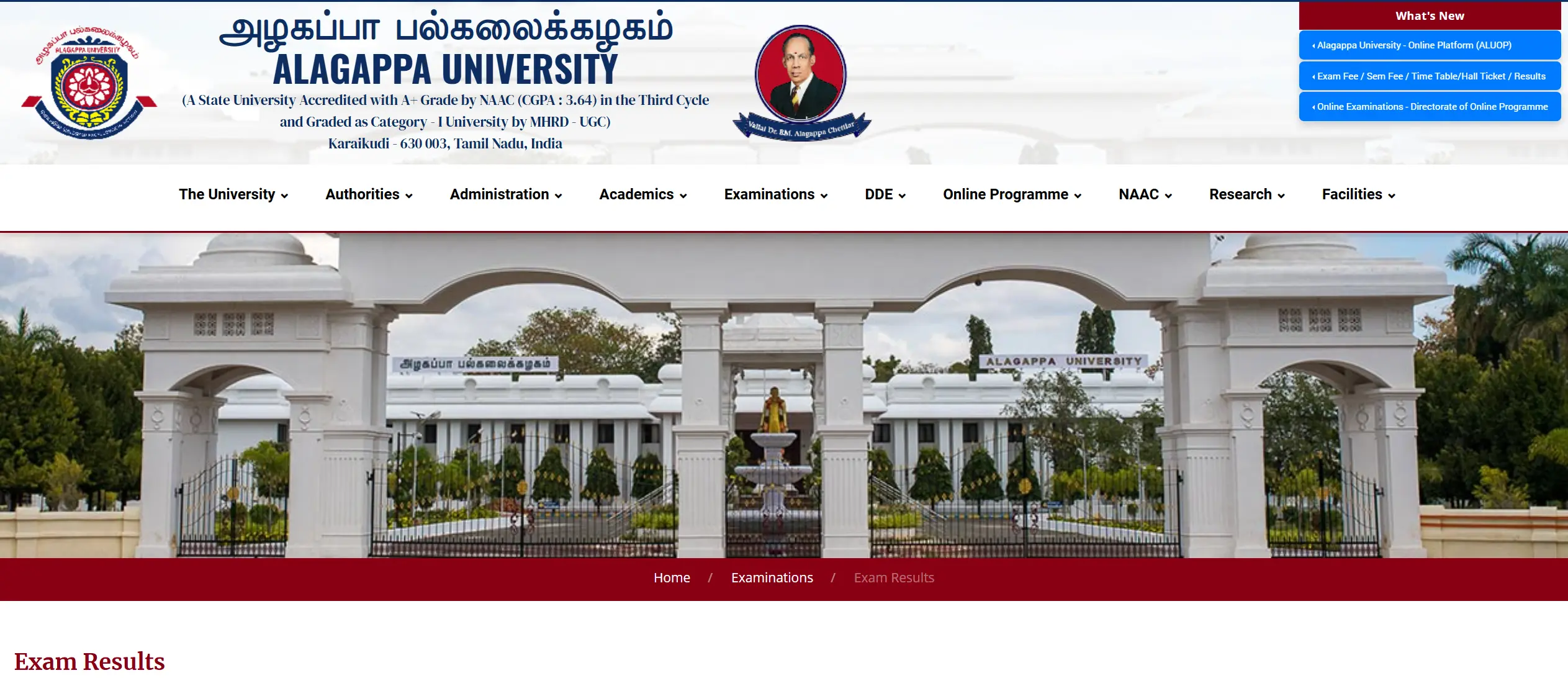 Alagappa University