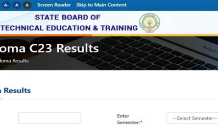 AP SBTET Diploma Result 2025