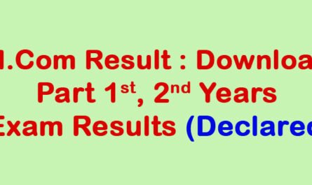 M.Com result